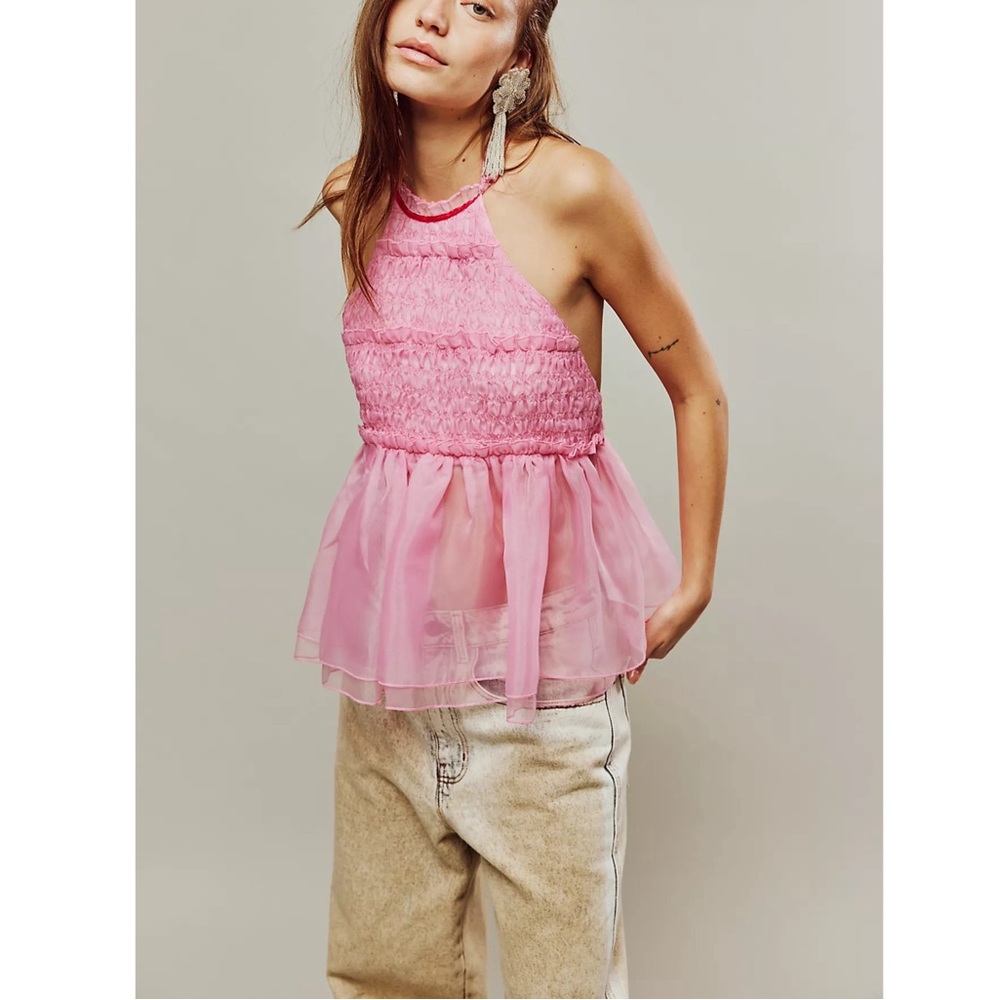 Free People! Cupcake Cutie Halter Top NWOT!